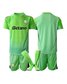 Aston Villa Portiere Maglia Gara Trasferta Repliche 2025-26 Bambino Maniche Corte